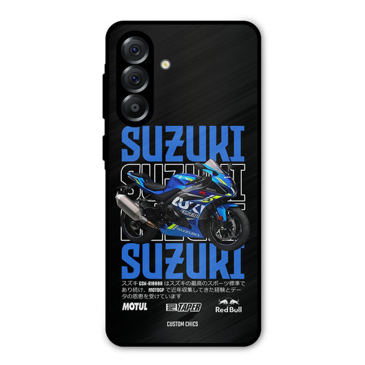 Blue Suzuki Samsung Galaxy A36 Mobile Back Cover - Car&Bike PrintShield Case