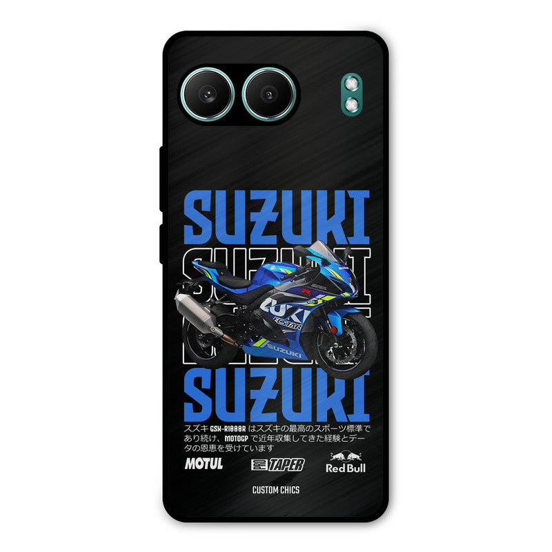 Blue Suzuki OnePlus Nord 4 Mobile Back Cover - Car&Bike PrintShield Case