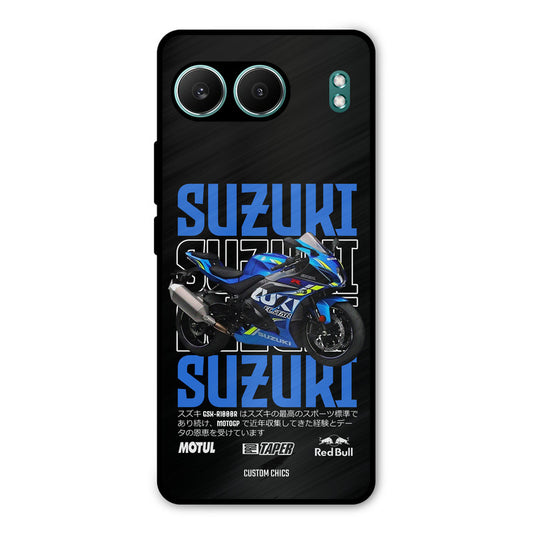 Blue Suzuki OnePlus Nord 4 Mobile Back Cover - Car&Bike PrintShield Case