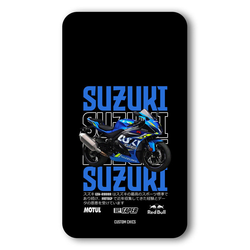 Blue Suzuki Case – Premium PrintShield Mobile Cover