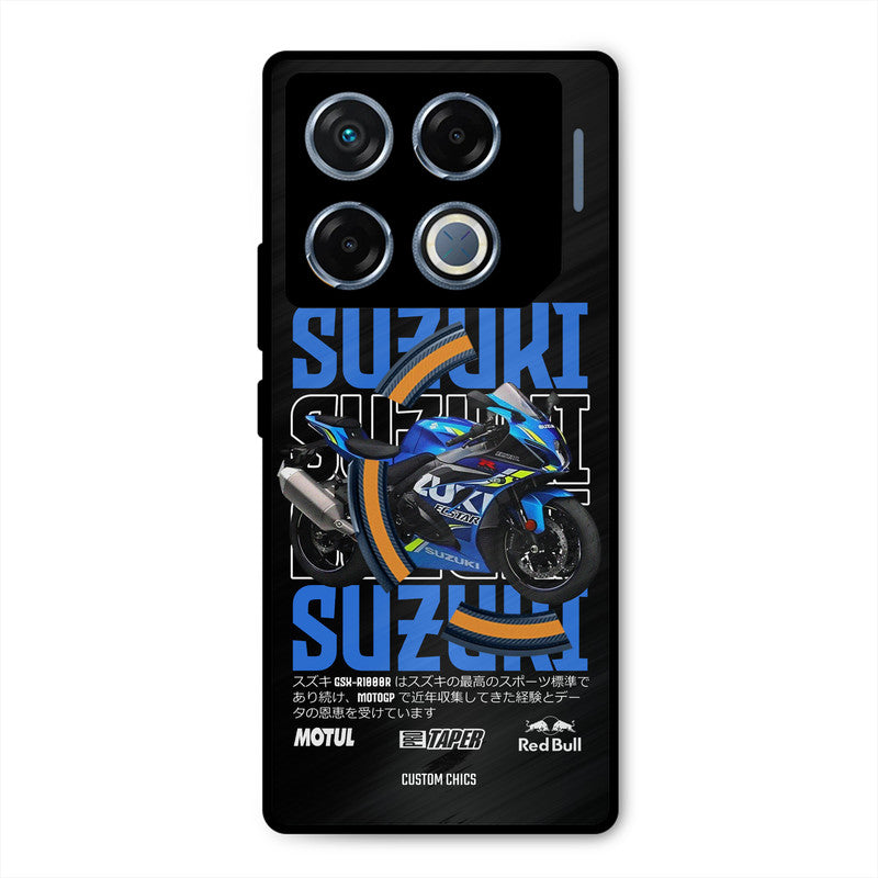 Blue Suzuki Infinix GT 20 Pro Mobile Back Cover - Car&Bike PrintShield Case