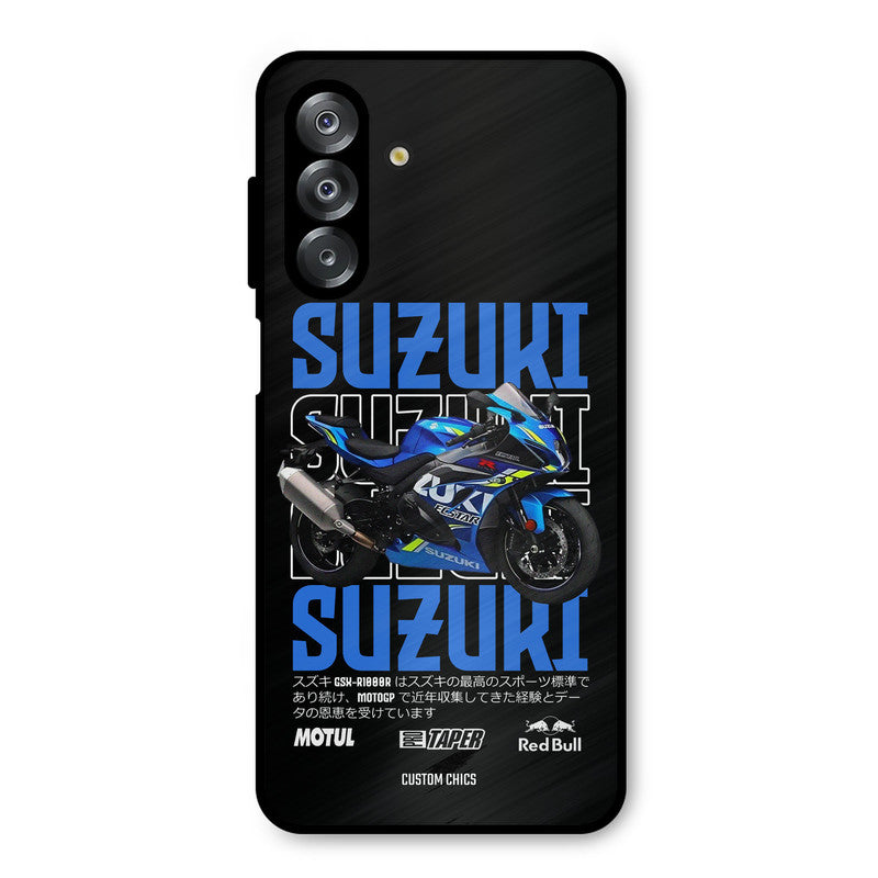 Blue Suzuki Samsung Galaxy A26 Mobile Back Cover - Car&Bike PrintShield Case