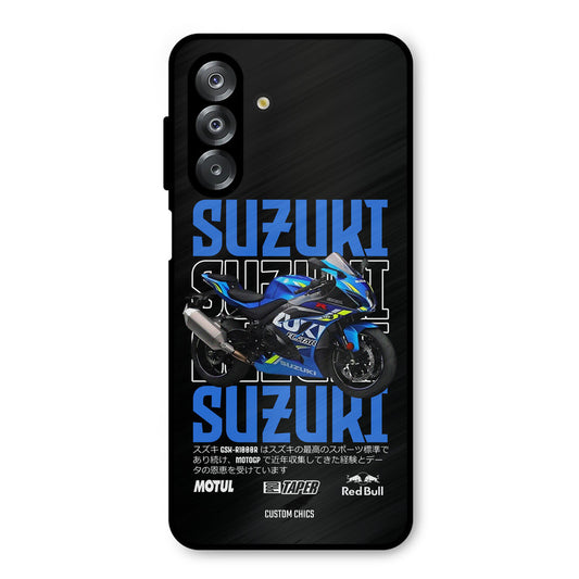 Blue Suzuki Samsung Galaxy A26 Mobile Back Cover - Car&Bike PrintShield Case