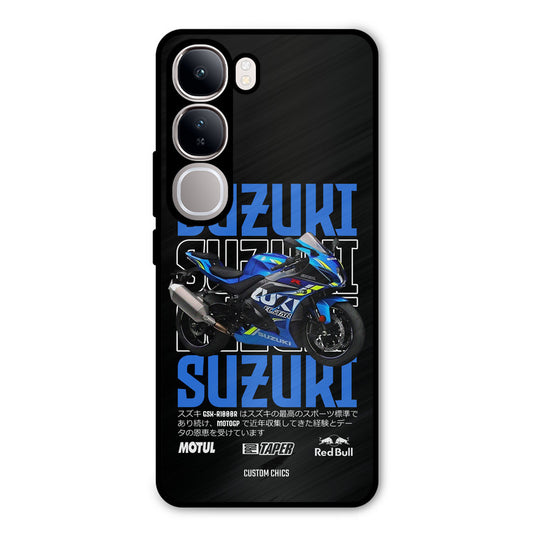 Blue Suzuki Vivo Y300 Mobile Back Cover - Car&Bike PrintShield Case