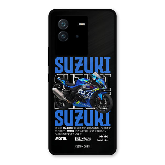 Blue Suzuki iQoo Neo 6 Mobile Back Cover - Car&Bike PrintShield Case