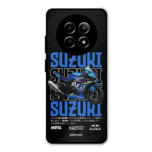Blue Suzuki Realme Narzo N65 Mobile Back Cover - Car&Bike PrintShield Case
