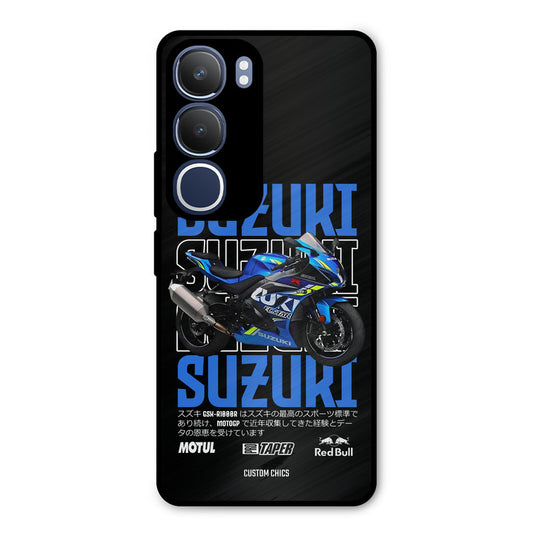 Blue Suzuki Vivo Y29 Mobile Back Cover - Car&Bike PrintShield Case