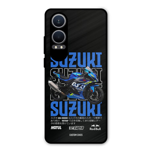 Blue Suzuki Oneplus Nord CE4 Lite Mobile Back Cover - Car&Bike PrintShield Case