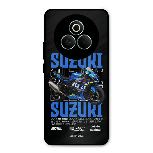 Blue Suzuki Realme P3 Pro 5G Mobile Back Cover - Car&Bike PrintShield Case