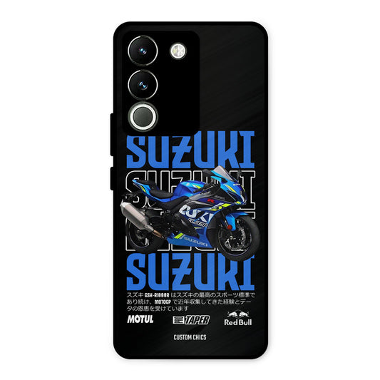 Blue Suzuki Vivo Y200 Mobile Back Cover - Car&Bike PrintShield Case