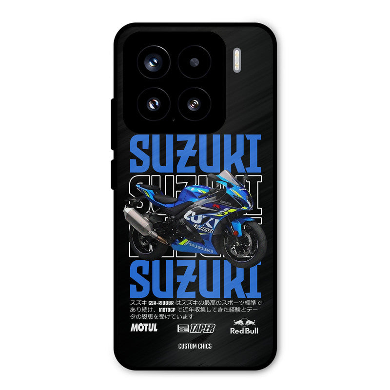 Blue Suzuki Xiaomi 15 5G Mobile Back Cover - Car&Bike PrintShield Case