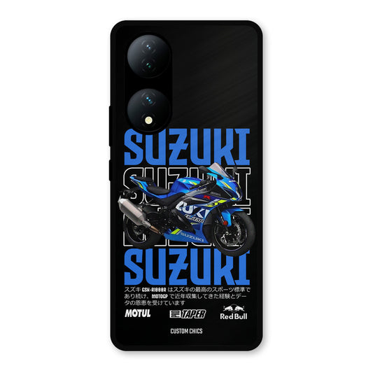 Blue Suzuki Vivo Y100 Mobile Back Cover - Car&Bike PrintShield Case