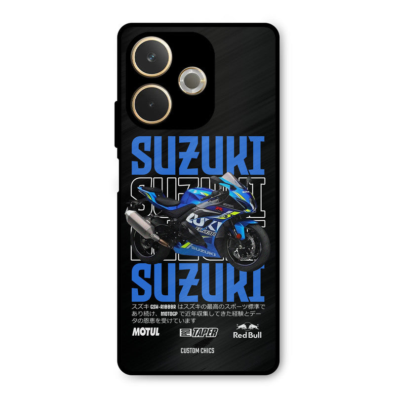 Blue Suzuki Oppo A5 Pro Mobile Back Cover - Car&Bike PrintShield Case