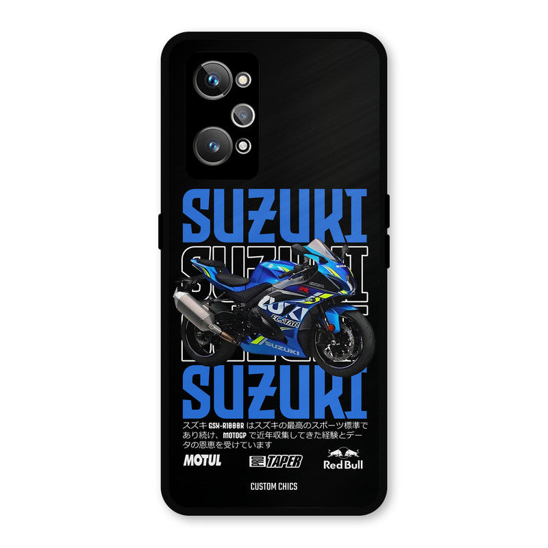 Blue Suzuki Realme GT Neo 2 Mobile Back Cover - Car&Bike PrintShield Case