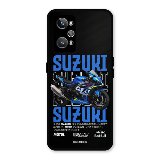 Blue Suzuki Realme GT Neo 2 Mobile Back Cover - Car&Bike PrintShield Case
