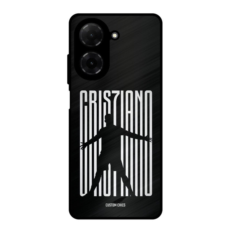 CR7 Star Poco C71 Mobile Back Cover - Sports PrintShield Case