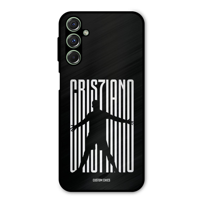 CR7 Star Samsung Galaxy M34 Mobile Back Cover - Sports PrintShield Case