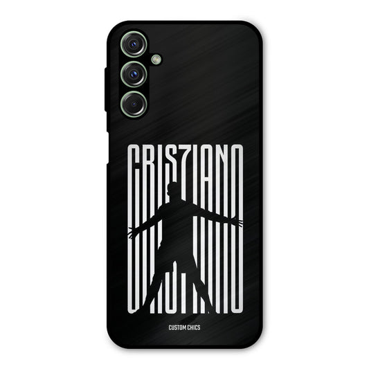 CR7 Star Samsung Galaxy M34 Mobile Back Cover - Sports PrintShield Case