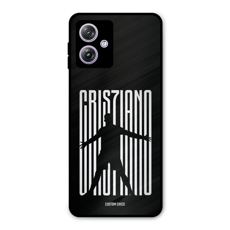CR7 Star Moto G54 Mobile Back Cover - Sports PrintShield Case