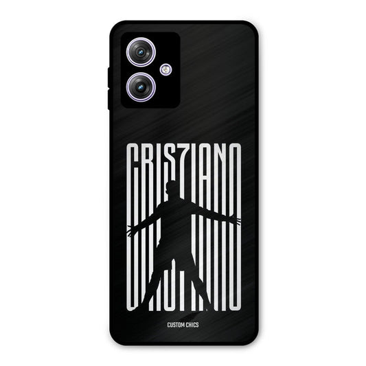CR7 Star Moto G54 Mobile Back Cover - Sports PrintShield Case
