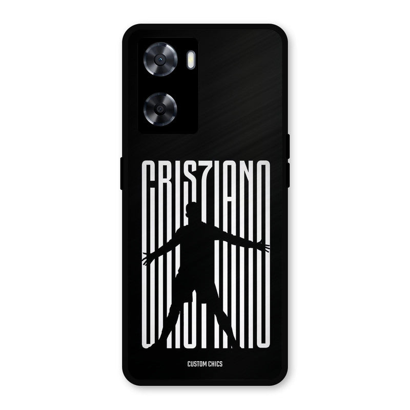 CR7 Star Oppo A57 2022 Mobile Back Cover - Sports PrintShield Case