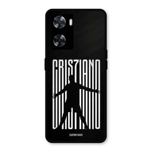 CR7 Star Oppo A57 2022 Mobile Back Cover - Sports PrintShield Case