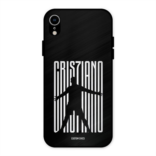 CR7 Star iPhone XR Mobile Back Cover - Sports PrintShield Case