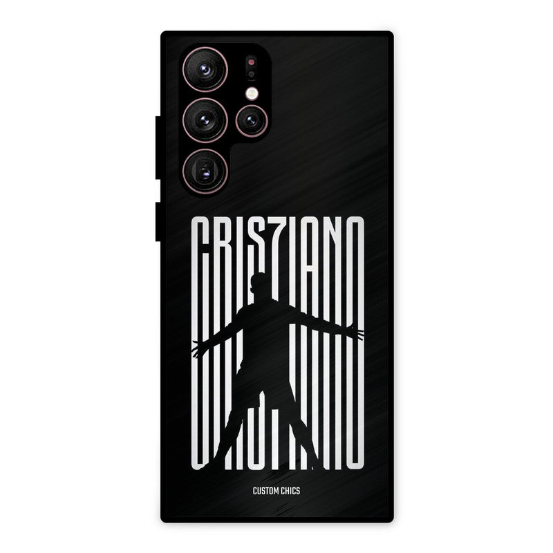 CR7 Star Samsung Galaxy S22 Ultra Mobile Back Cover - Sports PrintShield Case