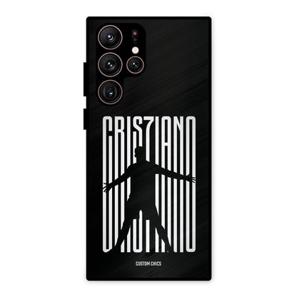 CR7 Star Samsung Galaxy S22 Ultra Mobile Back Cover - Sports PrintShield Case