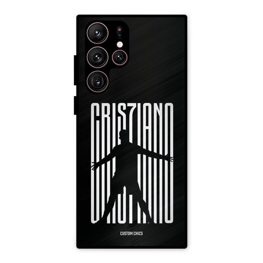 CR7 Star Samsung Galaxy S22 Ultra Mobile Back Cover - Sports PrintShield Case