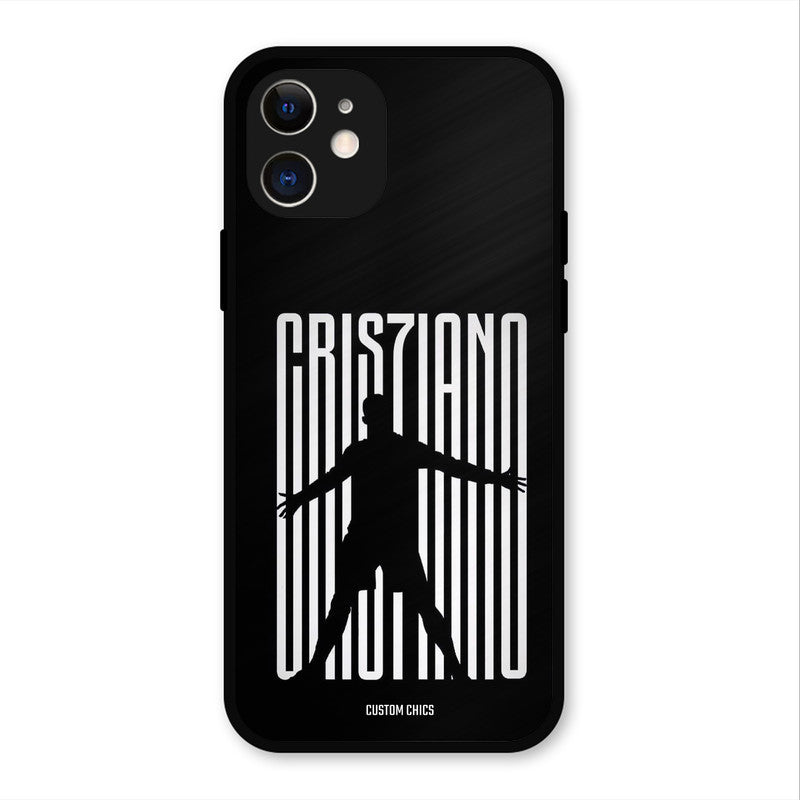CR7 Star  iPhone 12 Mobile Back Cover - Sports PrintShield Case