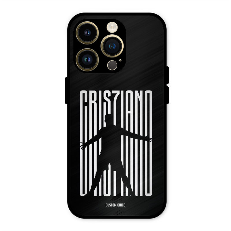 CR7 Star  iPhone 14 Pro Mobile Back Cover - Sports PrintShield Case