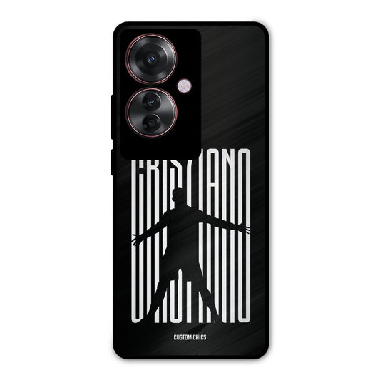 CR7 Star Oppo F25 Pro Mobile Back Cover - Sports PrintShield Case