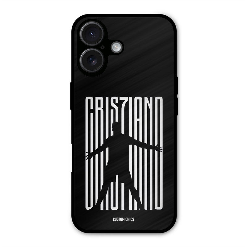 CR7 Star  iPhone 16 Mobile Back Cover - Sports PrintShield Case