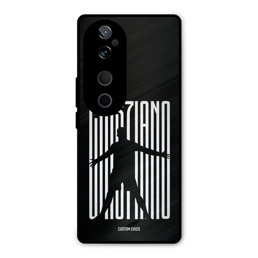 CR7 Star Vivo V40 Mobile Back Cover - Sports PrintShield Case