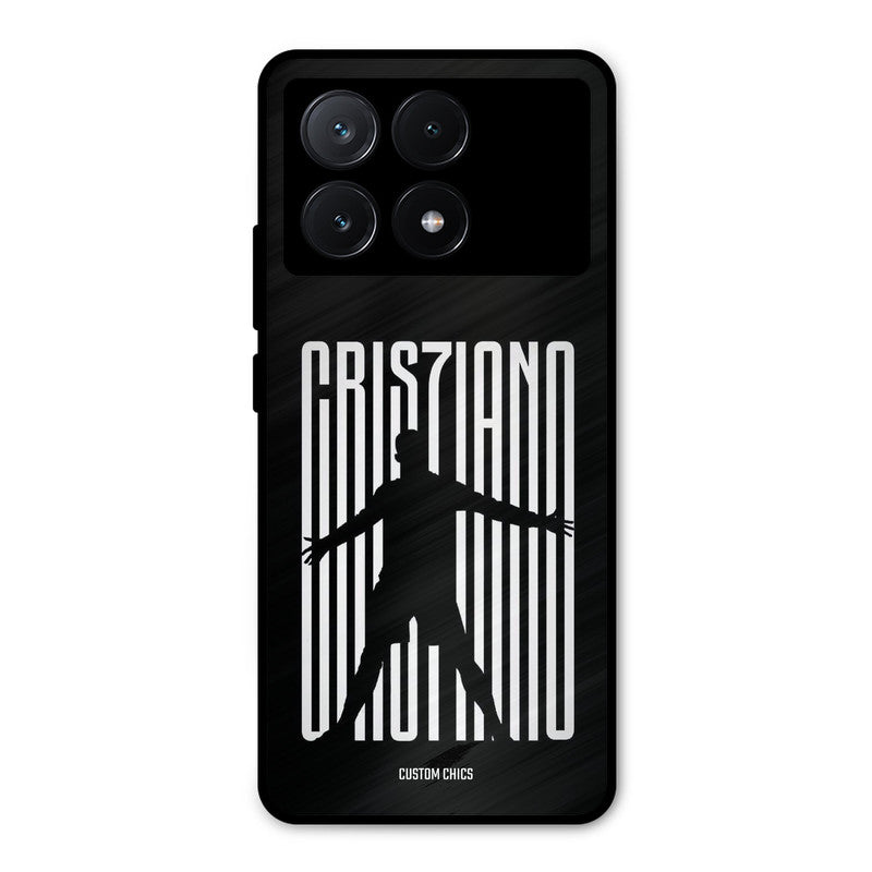 CR7 Star Poco X6 Pro Mobile Back Cover - Sports PrintShield Case