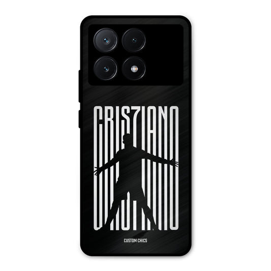 CR7 Star Poco X6 Pro Mobile Back Cover - Sports PrintShield Case