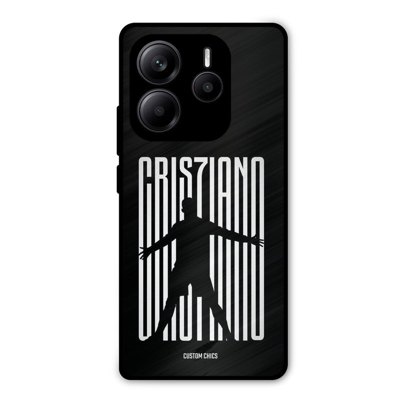 CR7 Star Redmi Note 14 Mobile Back Cover - Sports PrintShield Case