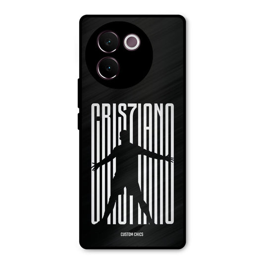 CR7 Star Vivo V30e Mobile Back Cover - Sports PrintShield Case