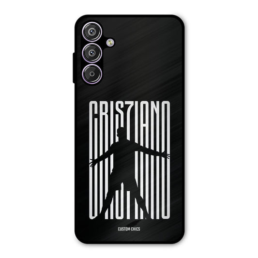 CR7 Star Samsung Galaxy M15 Mobile Back Cover - Sports PrintShield Case