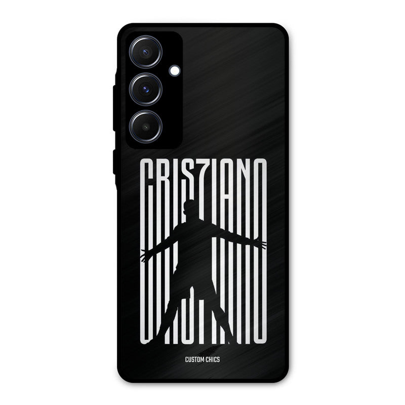 CR7 Star Samsung Galaxy A55 5G Mobile Back Cover - Sports PrintShield Case