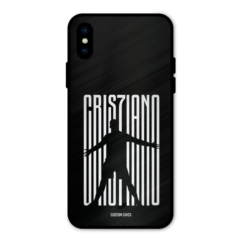 CR7 Star iPhone X Mobile Back Cover - Sports PrintShield Case