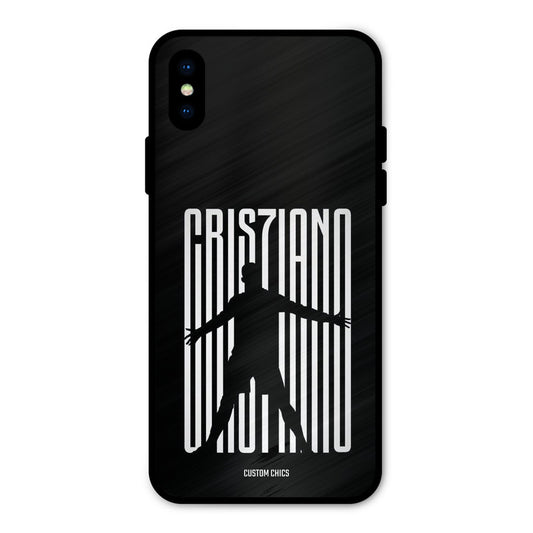 CR7 Star iPhone X Mobile Back Cover - Sports PrintShield Case