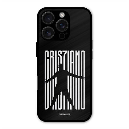CR7 Star  iPhone 16 Pro Mobile Back Cover - Sports PrintShield Case