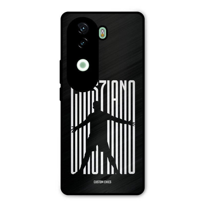 CR7 Star Vivo V40e Mobile Back Cover - Sports PrintShield Case