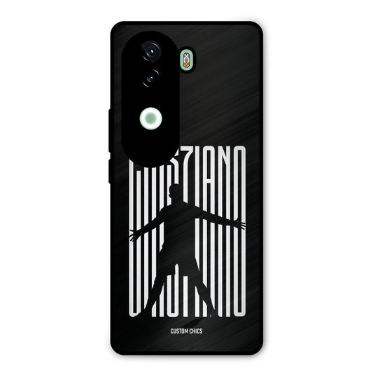 CR7 Star Vivo V40e Mobile Back Cover - Sports PrintShield Case