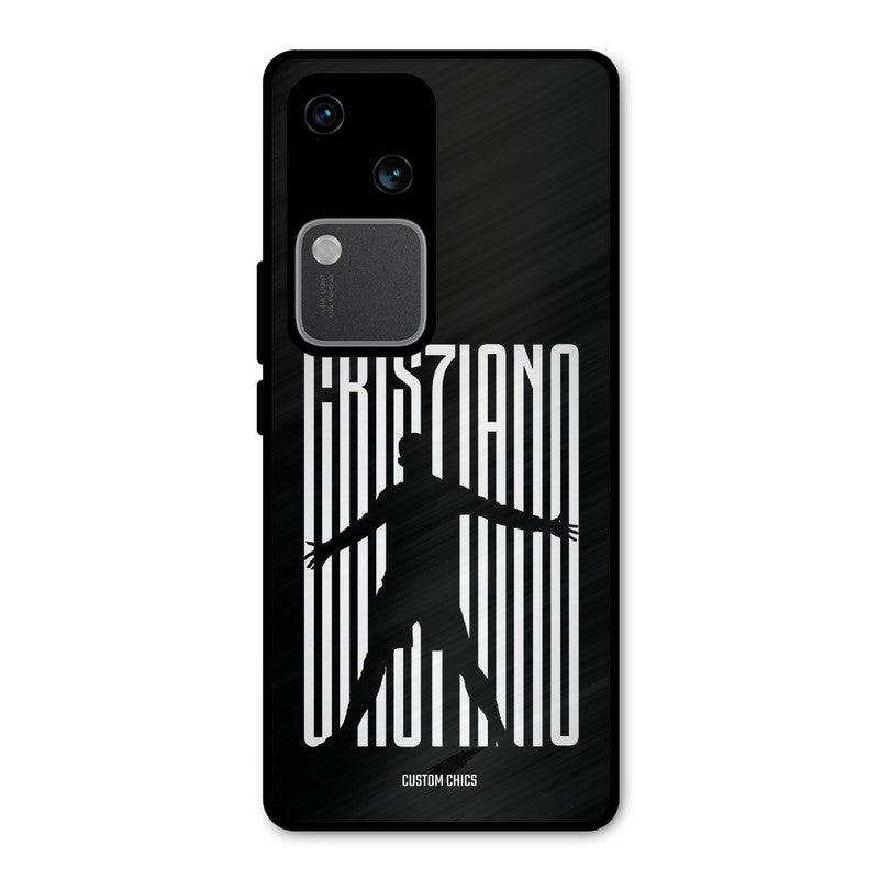 CR7 Star Vivo V30 Mobile Back Cover - Sports PrintShield Case