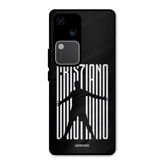 CR7 Star Vivo V30 Mobile Back Cover - Sports PrintShield Case