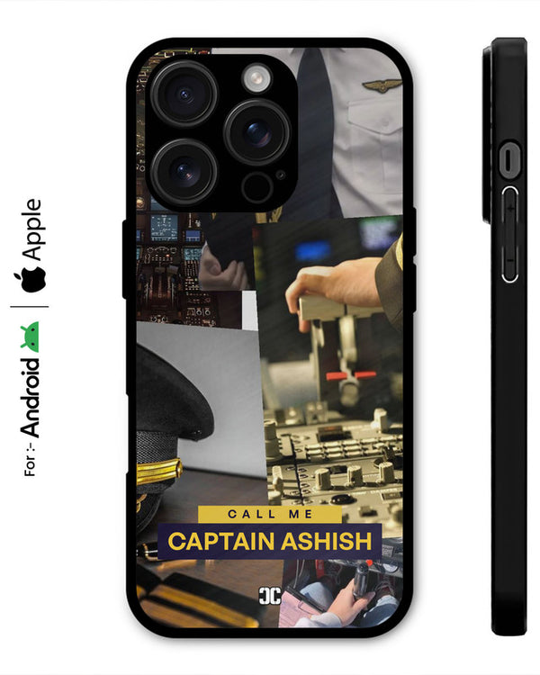 Call me captain Case Case – Premium PrintShield Mobile Cover