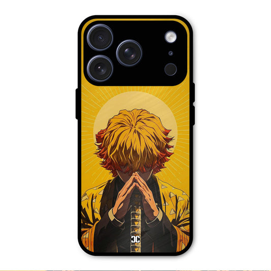 Calm Zenitsu iPhone 17 Pro Mobile Back Cover - Anime PrintShield Case